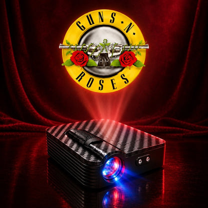 IronBeam car door projector — Guns & Roses