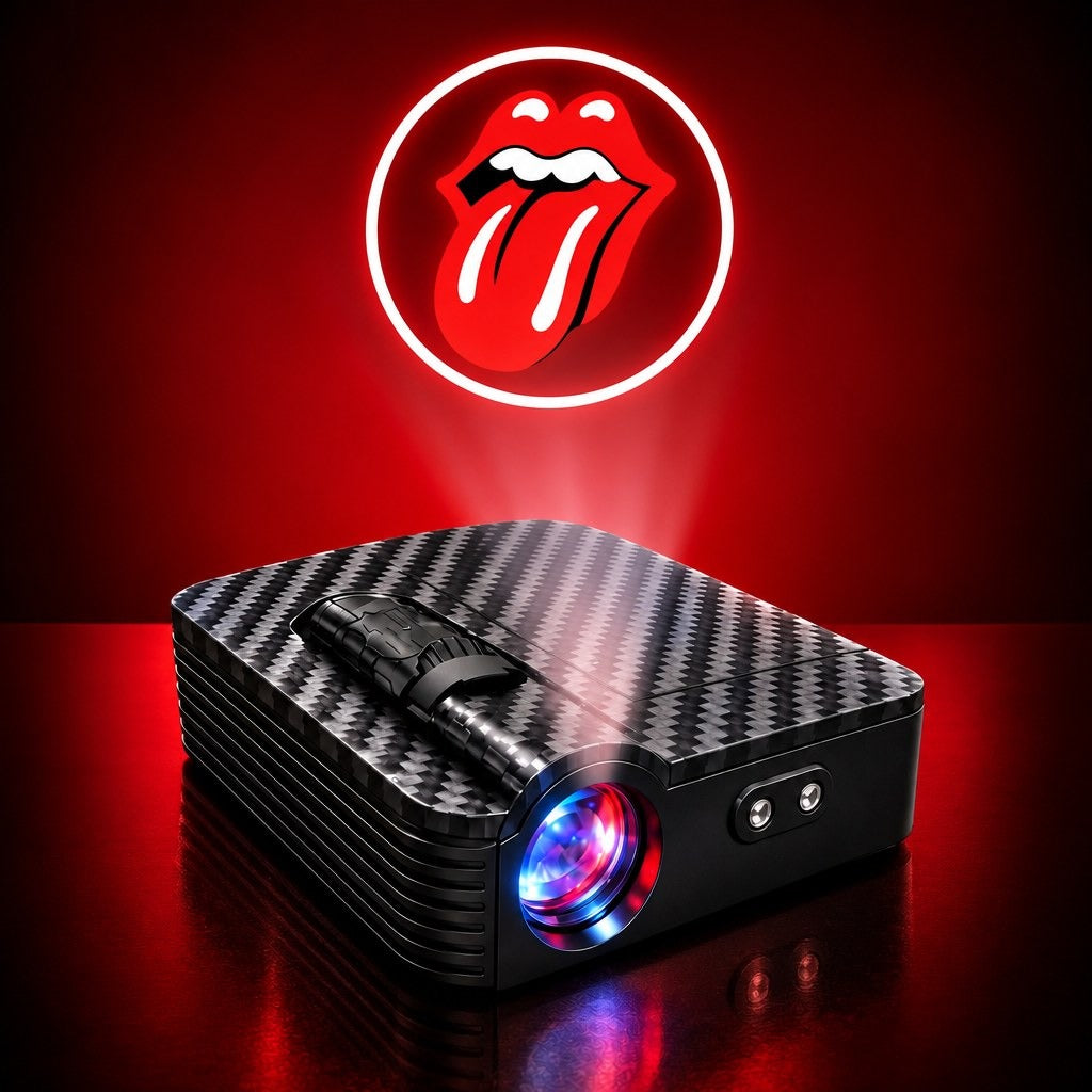 IronBeam car door projector — Rolling Stones
