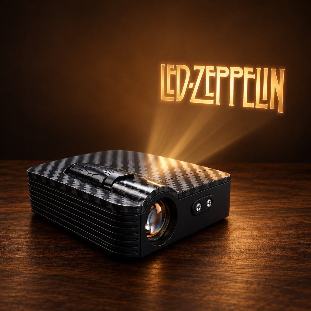 IronBeam car door projector — Led Zeppelin