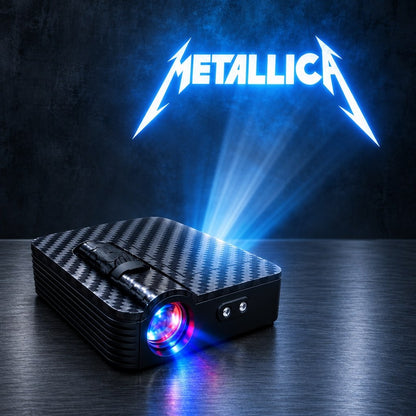 IronBeam car door projector — Metallica