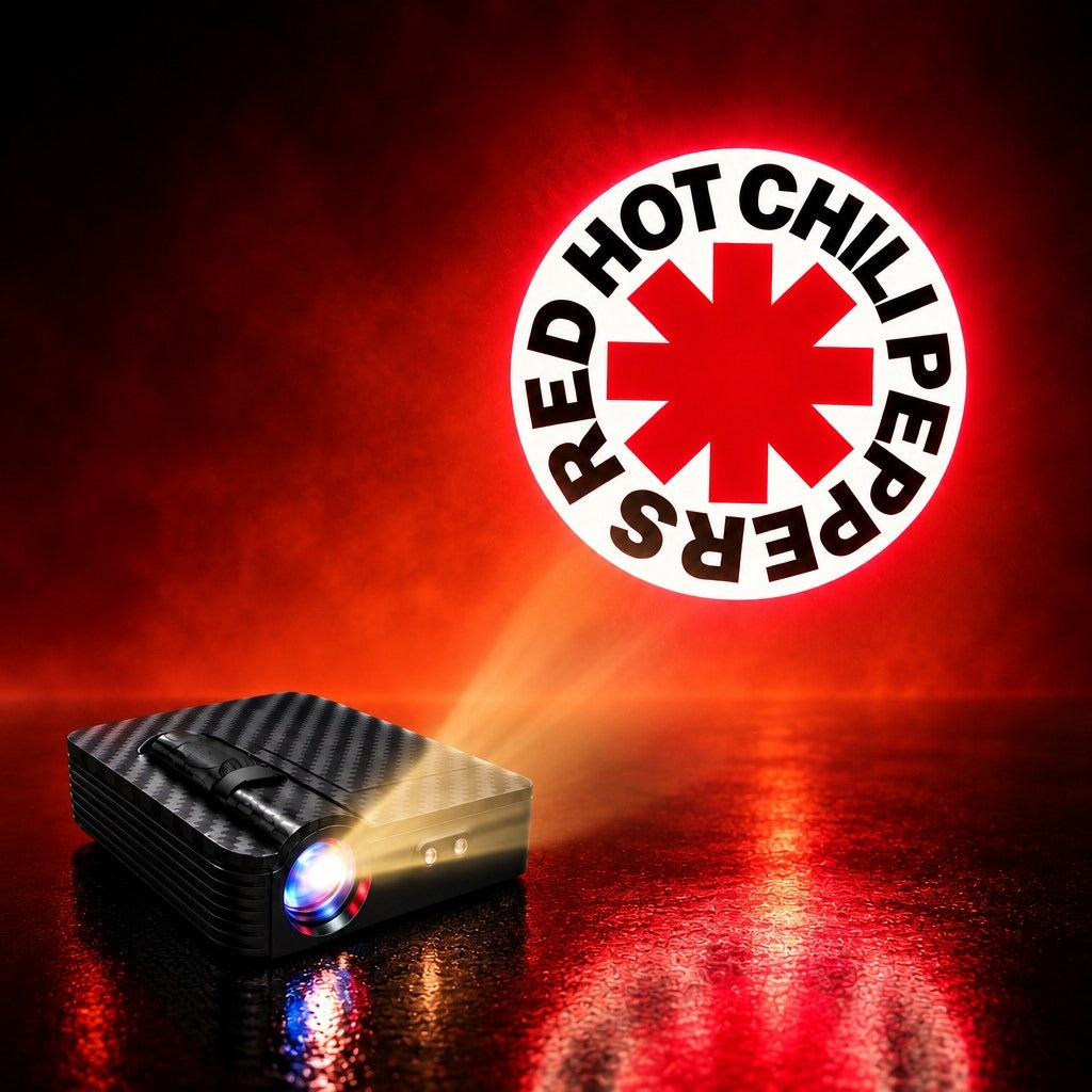 IronBeam car door projector — Red Hot Chili Peppers